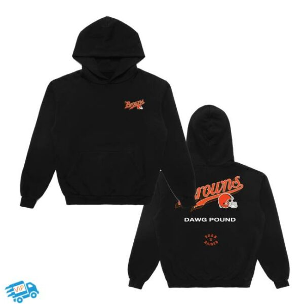 kenny Born Raised Merch Store Born X Raised Browns Pro Script Hoodie