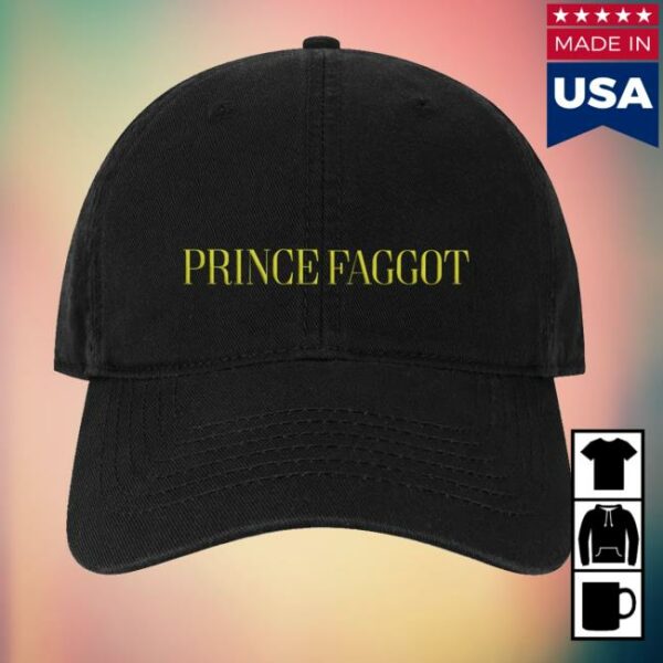 kenny Broadway Merchandise Shop Prince Faggot Title Cap