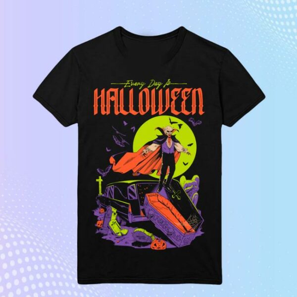 kenny Cavitycolors Merch Store Every Day Is Halloween 2025 T Shirt