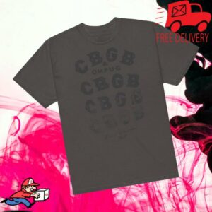 kenny Cbgb Merch Store Cbgb Stacked Logo Teea kenny Cbgb Merch Store Cbgb Stacked Logo Teea