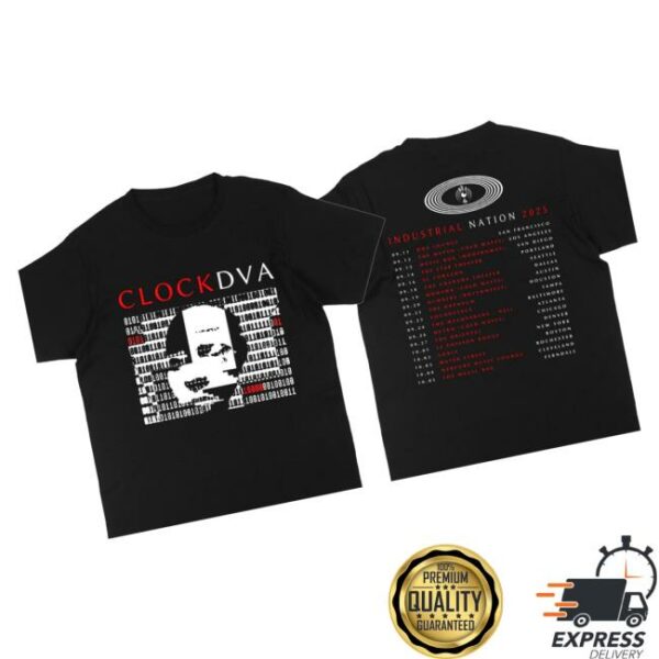 kenny Cold Waves Merch Store Clock Dva 2025 Tour Shirta