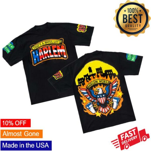 kenny Cough Syrup Merch Store Awful Lot Of Harlem T Shirta