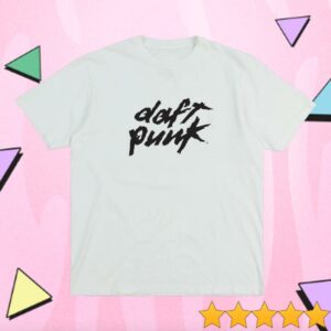 kenny Daft Punk Merch Store White Daft Punk Logo Tee