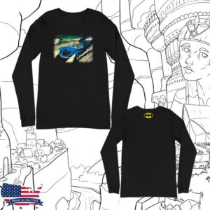 kenny Dc Shop Merch Batman Silver Age Batmobile Long Sleeve T Shirt
