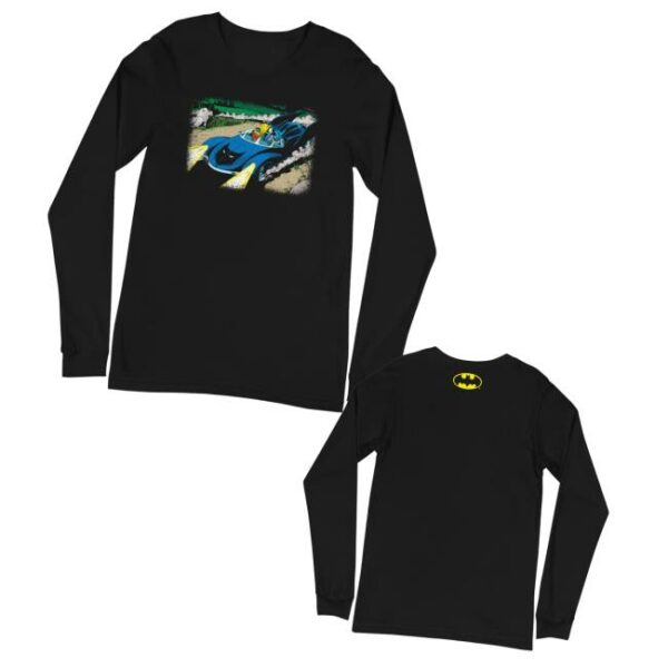 kenny Dc Shop Merch Batman Silver Age Batmobile Long Sleeve T Shirtv