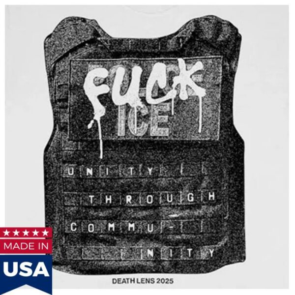 kenny Death Lens Band Merch Store Fuck ICE Vest Teea