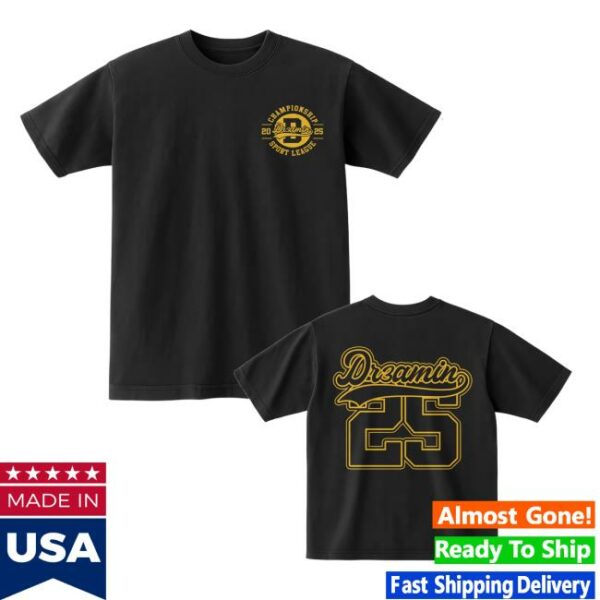 kenny Dr3aminclothing Merch Store Black Dr3amin Championship Tee