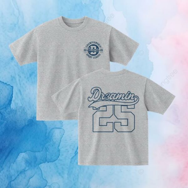 kenny Dr3aminclothing Merch Store Grey Dr3amin Championship Tee