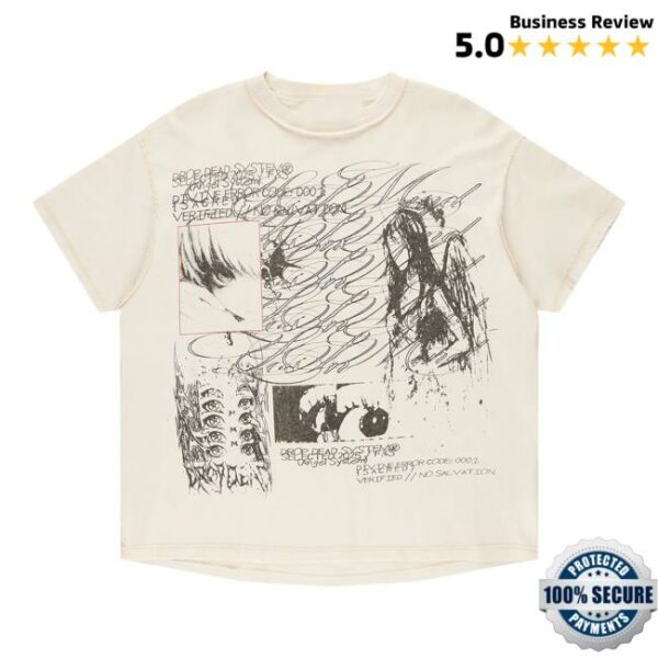 kenny Drop Dead Merch Store Human Error Boxy T Shirt