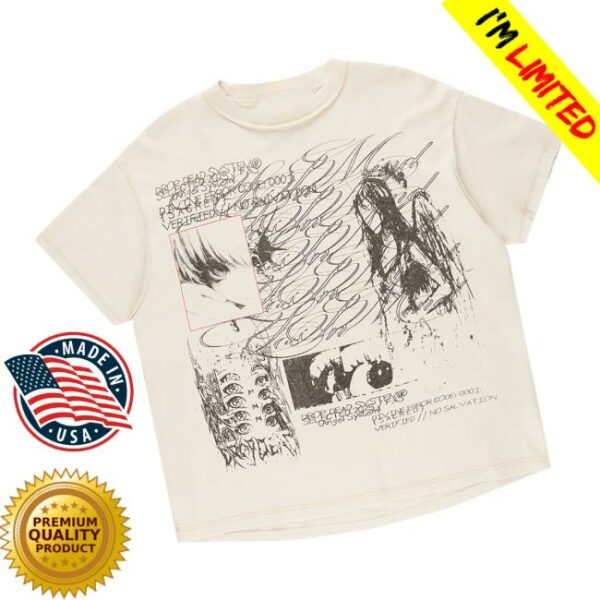 kenny Drop Dead Merch Store Human Error Boxy T Shirta