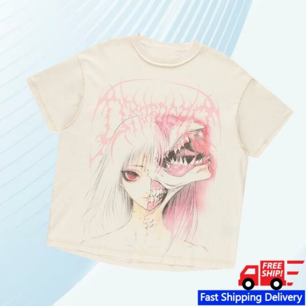 kenny Drop Dead Merch Store Torn Boxy T Shirta
