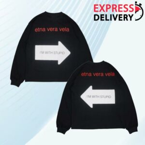 kenny Etnaveravela Merch Store I'M With Stupid Longsleeve