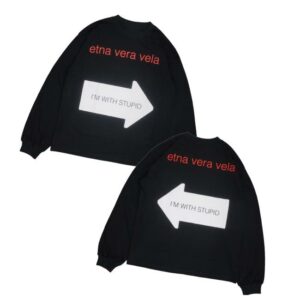 kenny Etnaveravela Merch Store I'M With Stupid Longsleevev