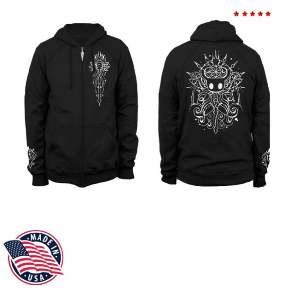 kenny Fangamer Merch Store Hollow Knight Vessel Zip Up Hoodie