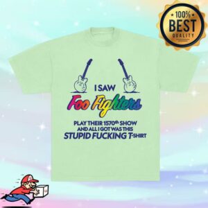 kenny Foo Fighters Merch 1570Th Show Tee