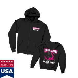kenny Four Chord Music Festival Merch Store Black Or Navy Flamingo Reaper Zip Up Hoodiev kenny Four Chord Music Festival Merch Store Black Or Navy Flamingo Reaper Zip Up Hoodiev