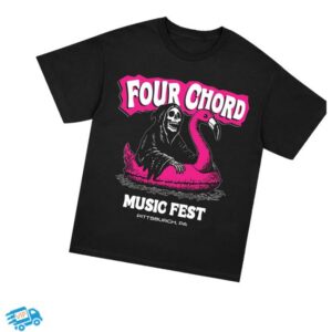 kenny Four Chord Music Festival Merch Store Flamingo Reaper Shirtv kenny Four Chord Music Festival Merch Store Flamingo Reaper Shirtv