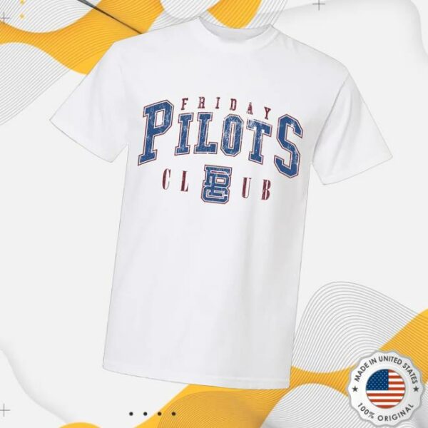 kenny Friday Pilots Club Merch Store Fpc Athletic Tee Whitev