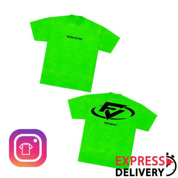 kenny Fullviolence Merch Store Neon Fv Premium Teev