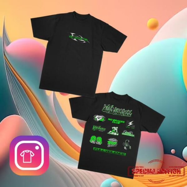 kenny Fullviolence Merch Store No Brakes Club Classic Teev