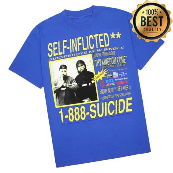kenny G59 Records Merch Store G59 Self Inflicted Tee Bluea