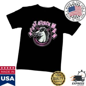 kenny Heart Attack Man Merch Store Horeshoe T Shirtv