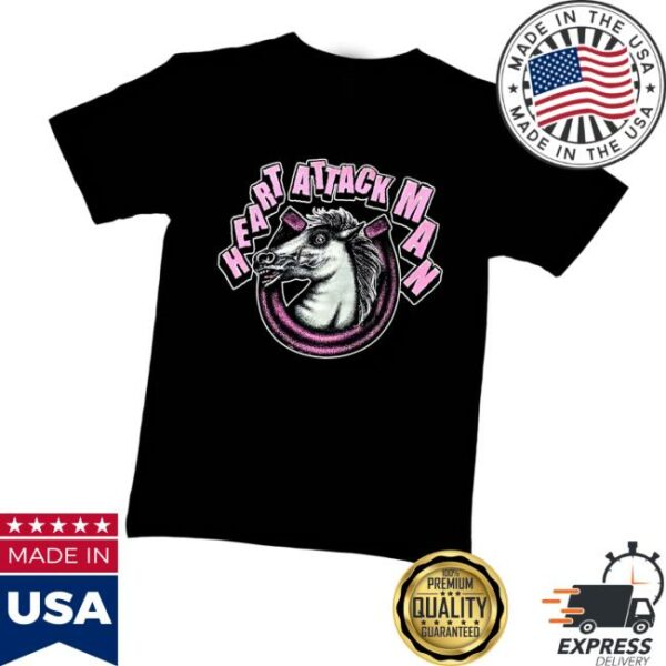 kenny Heart Attack Man Merch Store Horeshoe T Shirtv
