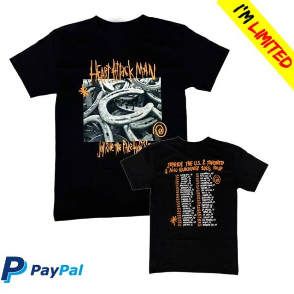 kenny Heart Attack Man Merch Store Joyride The Pale Horse Tour T Shirt