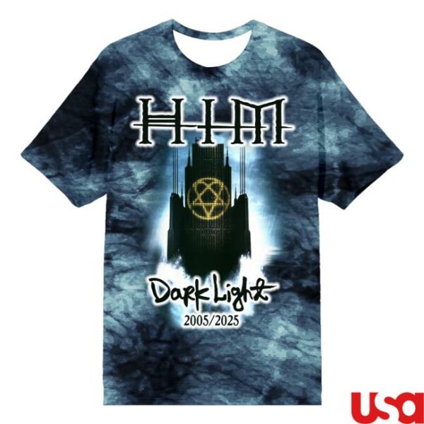 kenny Heartagram Merch Store Dark Light Tie Dye Tee