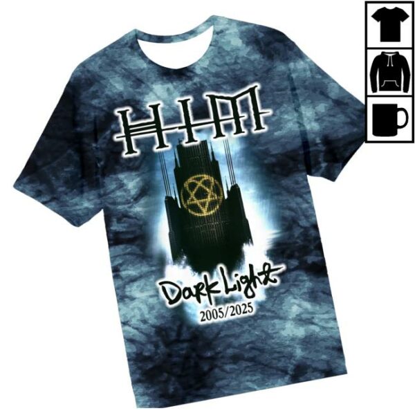 kenny Heartagram Merch Store Dark Light Tie Dye Teea