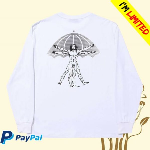 kenny Helascaps Merch Store Vitruve Ls Tee Whitea
