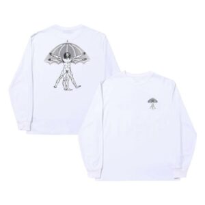 kenny Helascaps Merch Store Vitruve Ls Tee Whiteaa