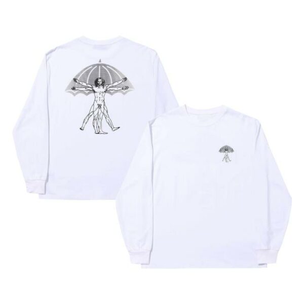 kenny Helascaps Merch Store Vitruve Ls Tee Whiteaa