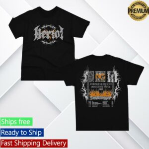 kenny Heriot Metal Store Merch Uk Tour T Shirt