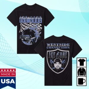 kenny Hottopic Merch Store Ice Cube Portrait Two Sided T Shirt