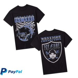 kenny Hottopic Merch Store Ice Cube Portrait Two Sided T Shirta