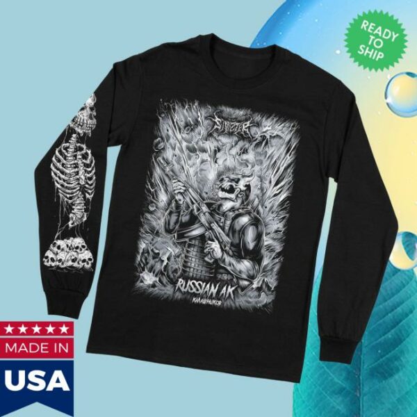 kenny Indie Merch Store Sinizter Russian Ak Longsleevev