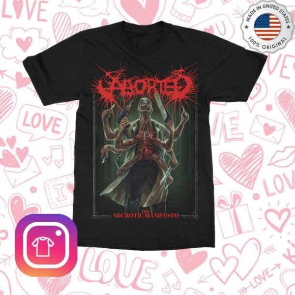 kenny Indiemerchstore Aborted The Necrotic Manifesto Shirt