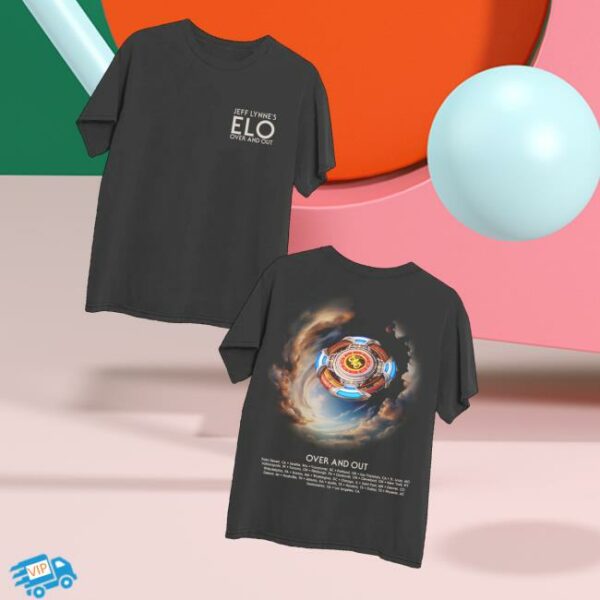 kenny Jeff Lynnes Elo Store Merch Spaceship Sky Us 2024 Tour T Shirtv