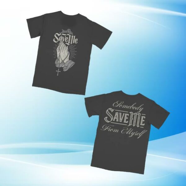 kenny Jellyroll615 Merch Store Praying Hands Save Me T Shirtv