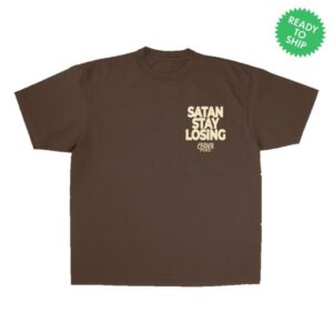 kenny Jesus Loves You Merch Store Satan Stay Losing Tee