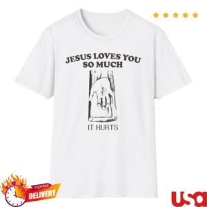 kenny Juju Smith Schuster Wearing Jesus Loves You So Much It Hurts Shirt