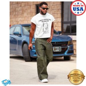 kenny Juju Smith Schuster Wearing Jesus Loves You So Much It Hurts Shirta