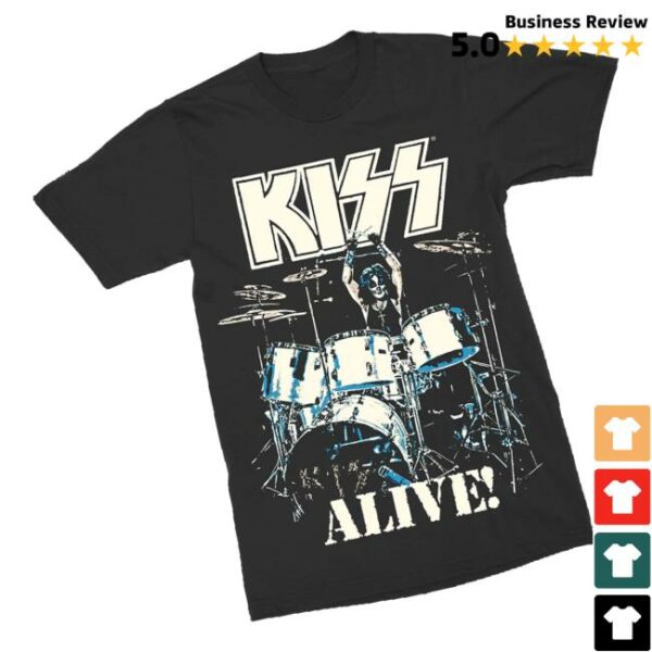 kenny Kiss Official Store Merch The Catman Alive T Shirta
