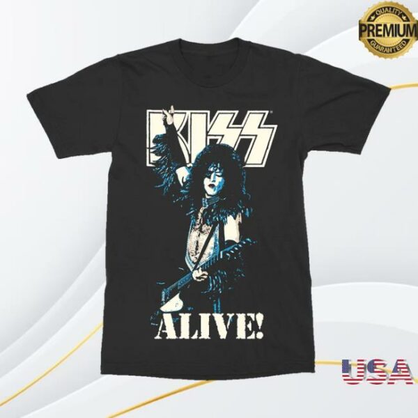 kenny Kiss Official Store Merch The Starchild Alive T Shirt