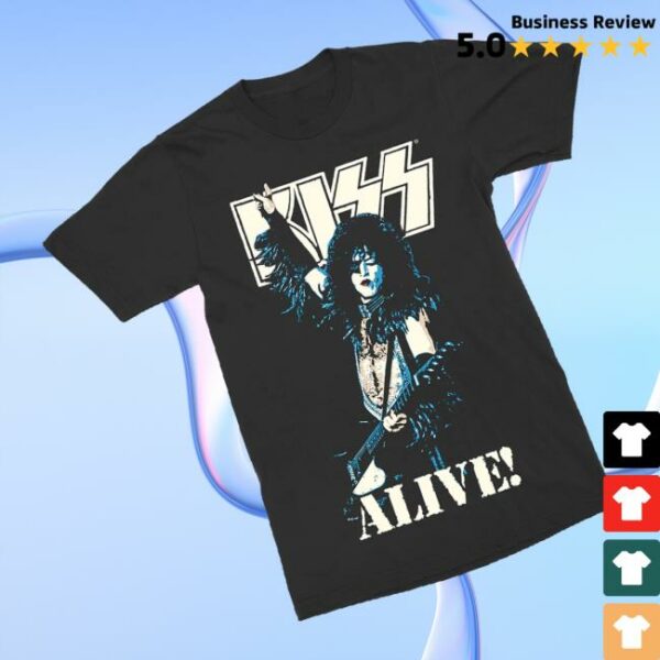kenny Kiss Official Store Merch The Starchild Alive T Shirta