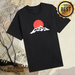kenny Kith Merch Store Casablanca Montagne White Snow Printed Teea kenny Kith Merch Store Casablanca Montagne White Snow Printed Teea