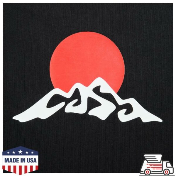 kenny Kith Merch Store Casablanca Montagne White Snow Printed Teeaa