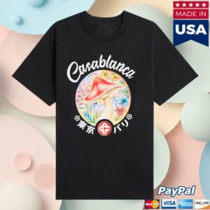 kenny Kith Merch Store Casablanca Mushroom Emblem Printed Tee