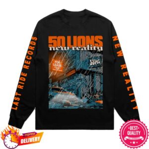 kenny Last Ride Records Merch Store 50 Lions New Reality Long Sleeve